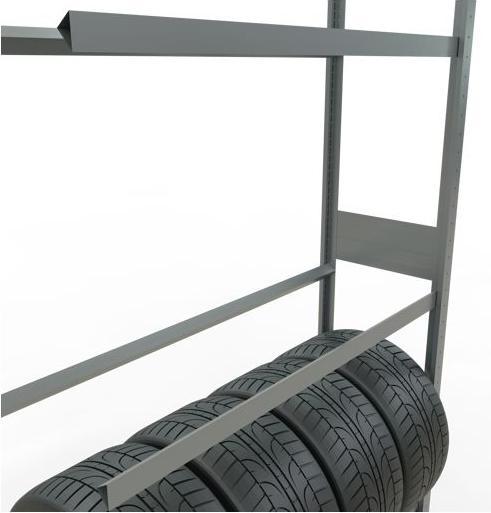 Produktbild Schulte Lagertechnik Räder-Anbauregal MULTIplus151