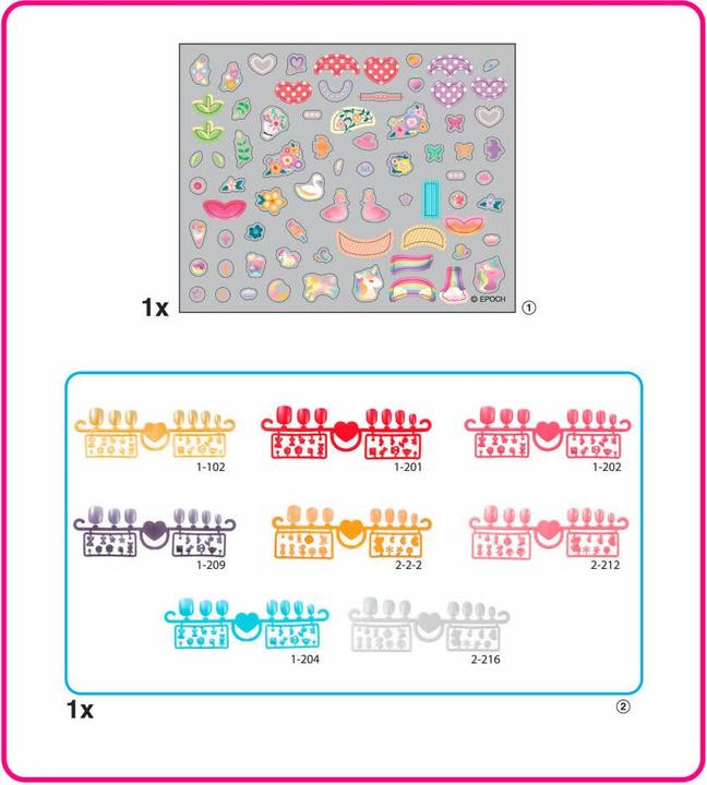 Immagine prodotto Aquabeads 35059 (Unghie artificiali, Multicolore)