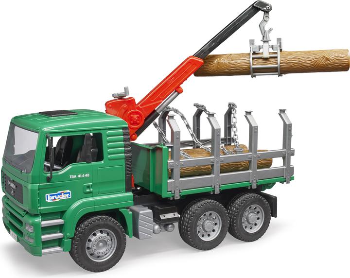 Produktbild Bruder Man Holztransport-LKW mit Ladekran
