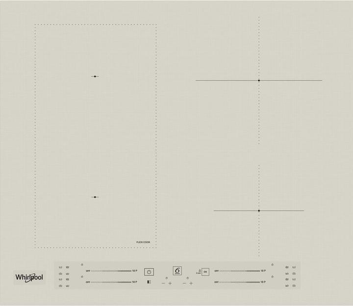 Actual product image Whirlpool Płyta grzewcza WL S2760 BF/S (59 cm, Electric hob)