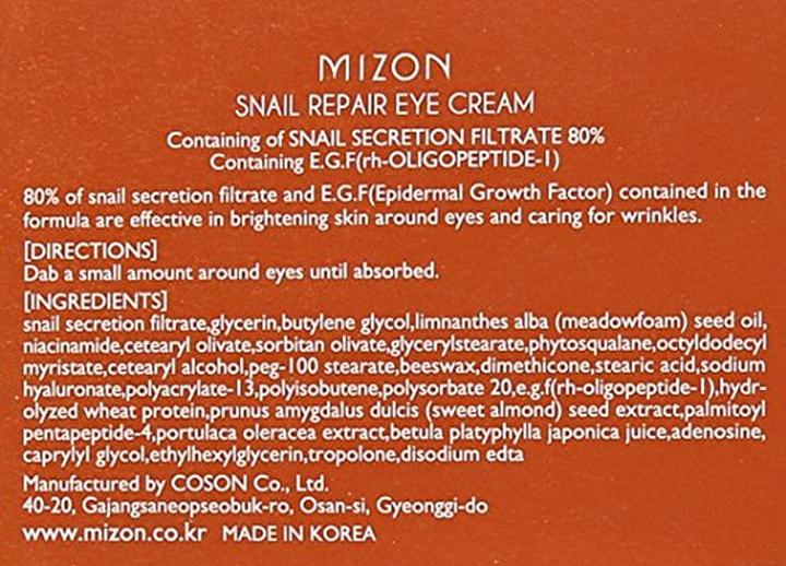 Produktbild Mizon Multi Function Formula Snail (Augenpflege Crème, 25 ml, Tag)