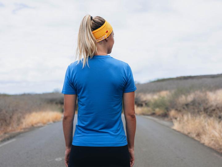 Immagine prodotto Compressport Logo SS Tshirt W Pacific coast, Estate blue (S)