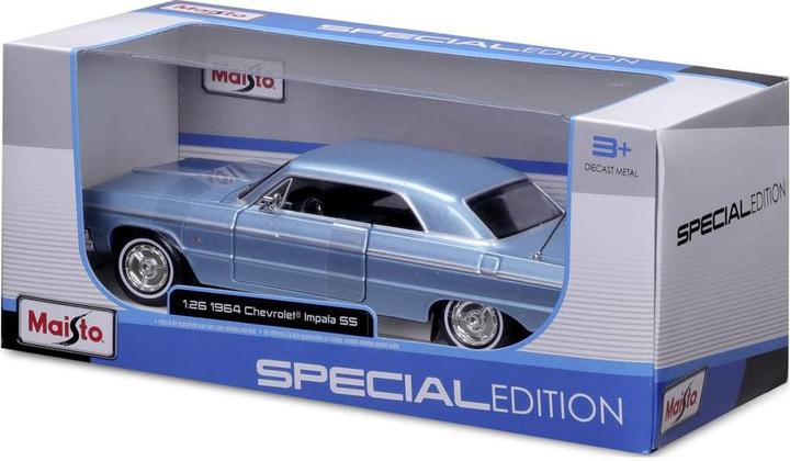 Produktbild Maisto Chevrolet Impala 1964 1/24 blau