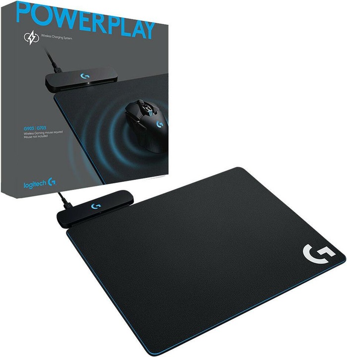 Actual product image Logitech G Powerplay Wireless Charging System (L)