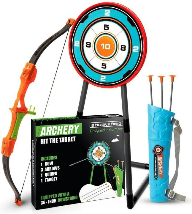 Actual product image Bogenkönig Bogenschiess-Set 7-teilig