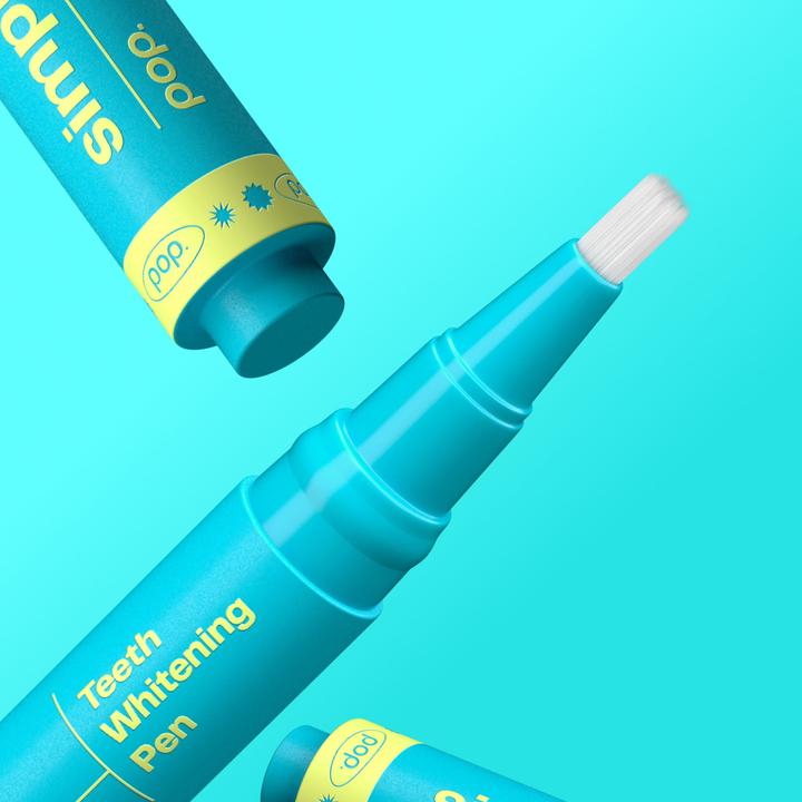 Produktbild SmilePen Pop Teeth White Pen Sim Min 4ml (4 ml, Bleaching Stift)