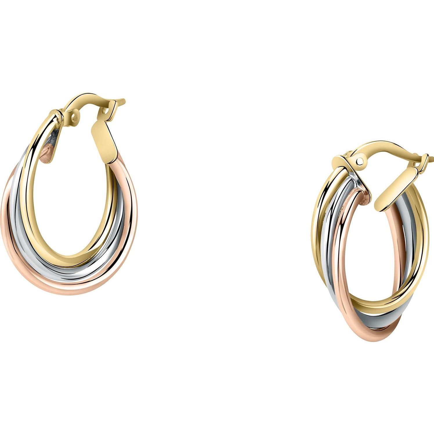 Thumbnail - Favs, Ohrringe, Creolen, (375er Gelbgold)