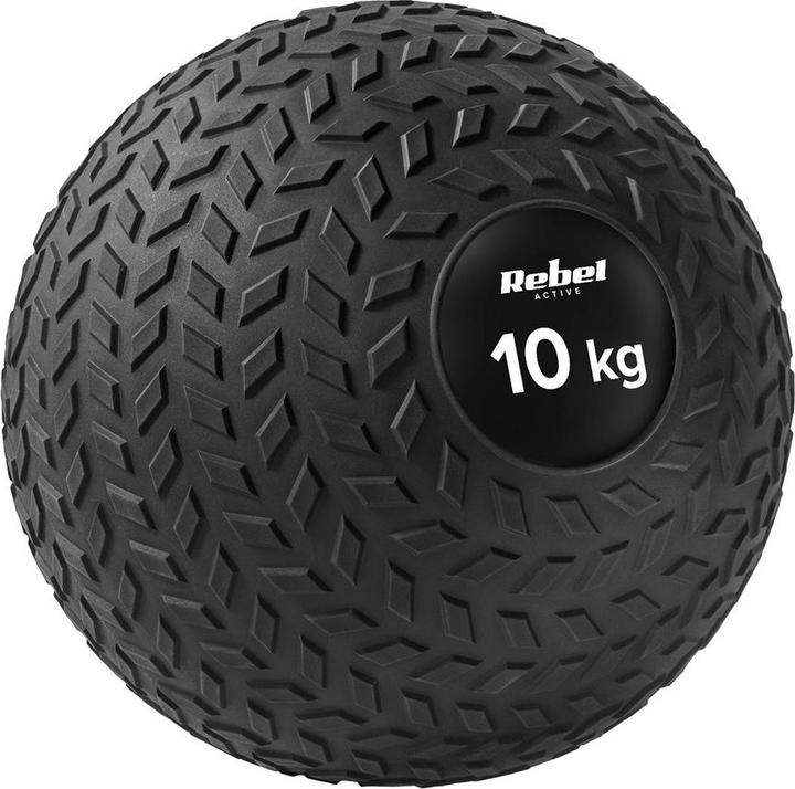 Rebel Kleiner Rehabilitations-Medizinball Slam Ball 23cm 10kg ACTIVE (23 cm)