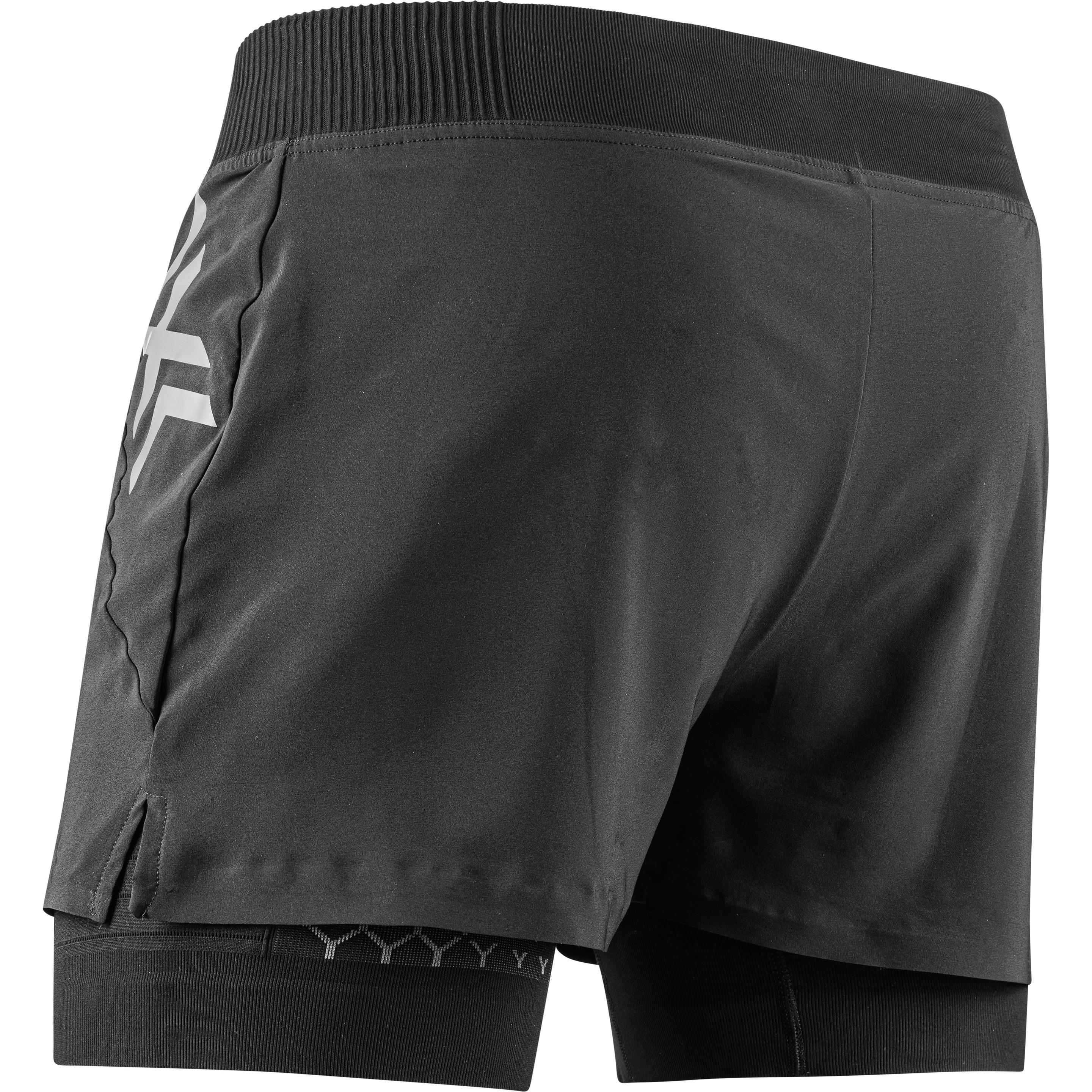 Thumbnail - X-Bionic, Herren, Velohosen, Men Twyce Race 2in1 Shorts (L), Schwarz, L