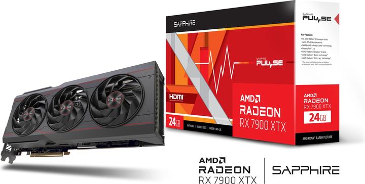 Produktbild Sapphire Radeon RX 7900 XTX Pulse (24 GB)