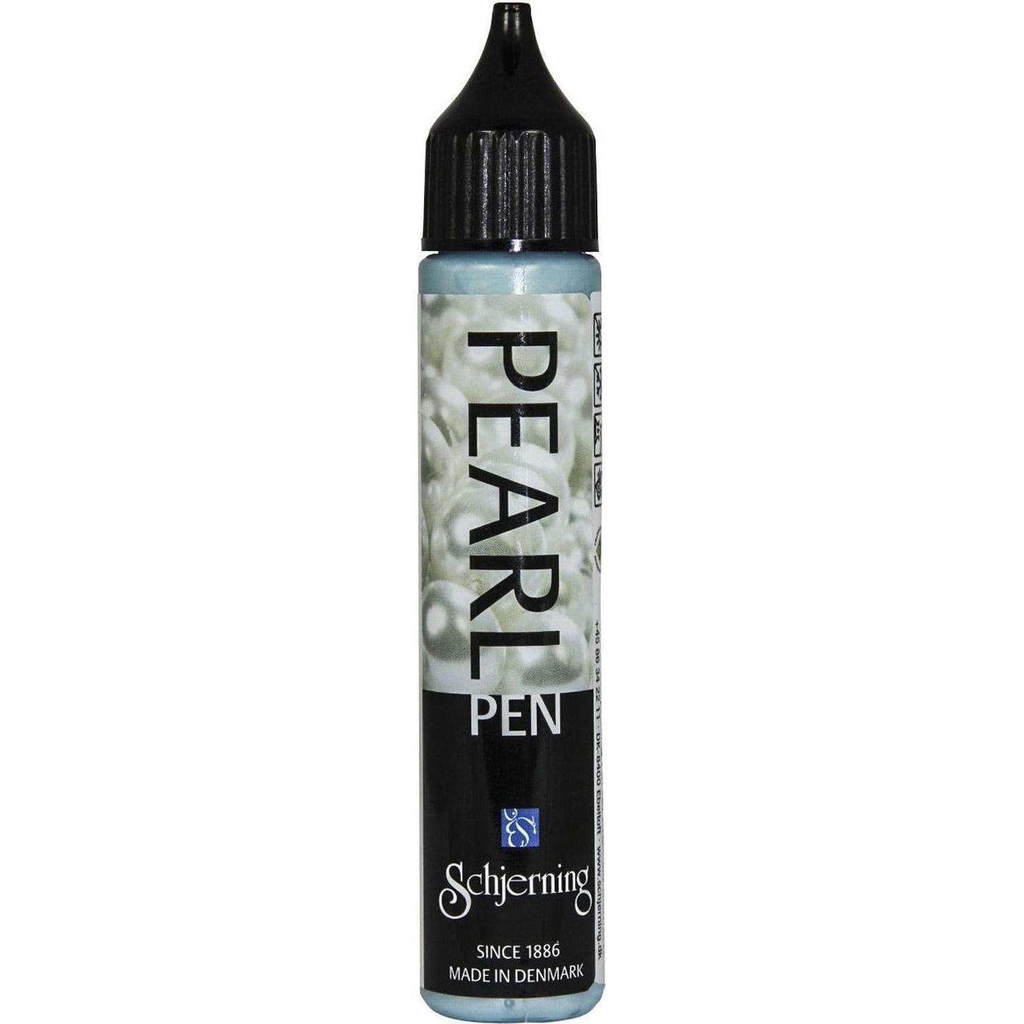 Schjerning, Künstlerfarbe + Bastelfarbe, Pearl Pen türkis 28ml (Türkis, 28 ml)