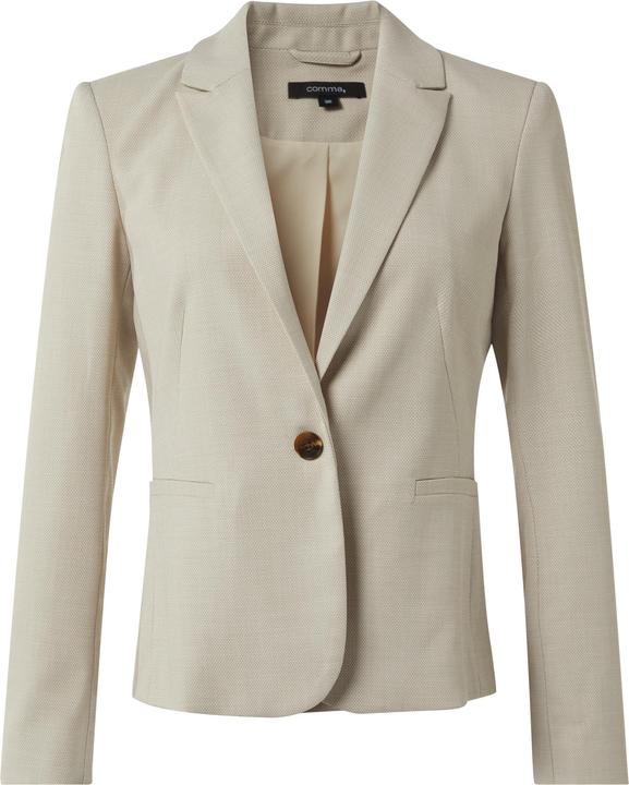Actual product image Comma Indoor-Blazer Strukturierter Blazer mit Reverskragen (46)