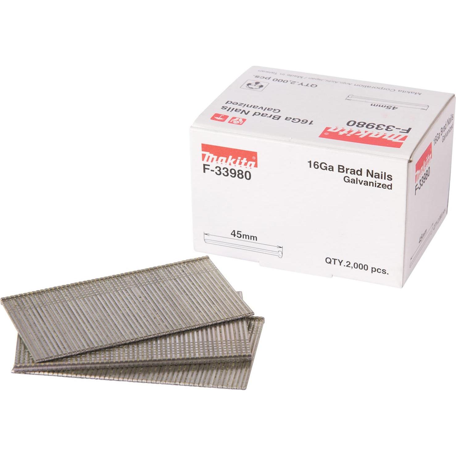 Makita, Chiodi e punti metallici per graffettatrice, Chiodo a testa alta 45 mm