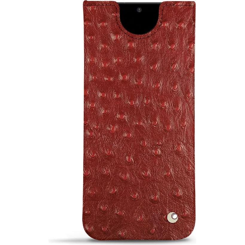 Noreve Lederschutzhülle (Samsung Galaxy S20), Smartphone Hülle, Rot