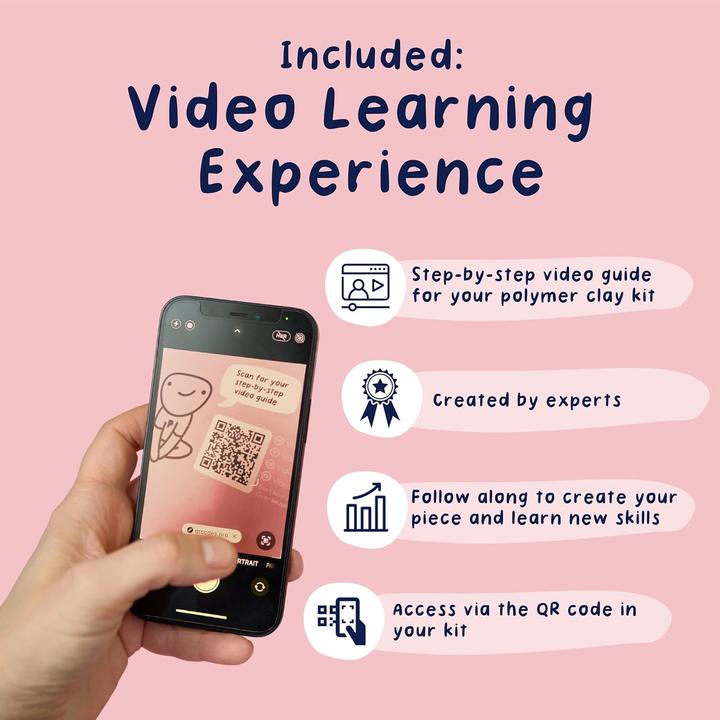 Image du produit Pott'd Polymer Clay Ohrring-Bastelset