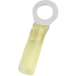RND Electronics, Kabelverbindung, Ringkabelschuh, Gelb, 8.4mm, 5/16, 6mm², Packung à 50 Stück