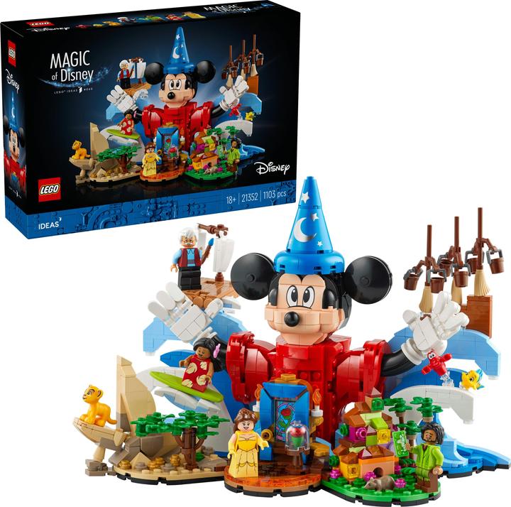 Produktbild LEGO Disney Magie (21352, LEGO Ideas, LEGO Seltene Sets)