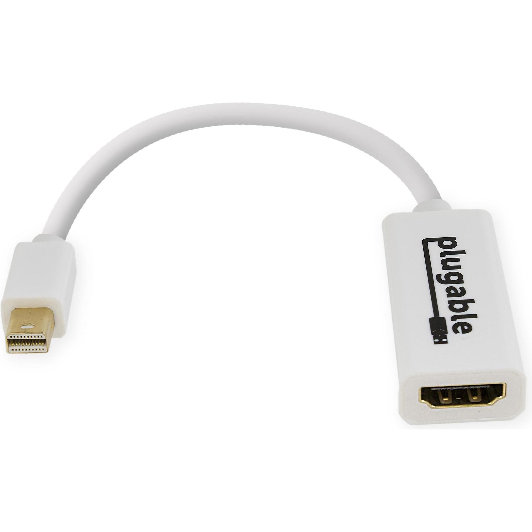 Plugable Mini DP (TBT 2) to HDMI Adpt, Interne Kabel (PC)