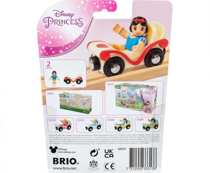 Actual product image Brio Train Disney Princess Snow White with wagon