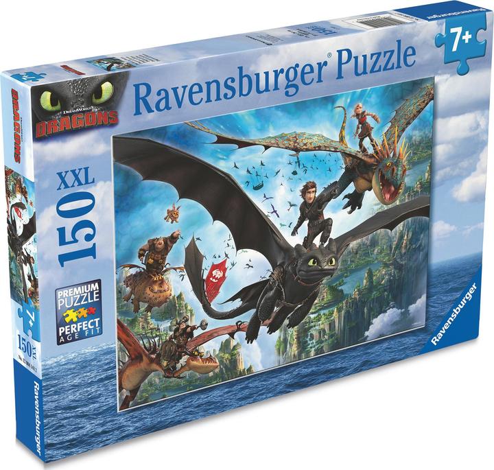 Produktbild Ravensburger Dragons Movie (150 Teile)