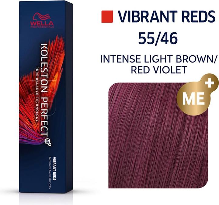 Image du produit Wella Koleston Perfect (55/46 brun clair rouge intense rouge-violet intense)