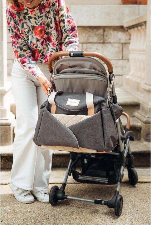 Immagine prodotto Beaba Wickeltasche Sydney dunkelgrau meliert