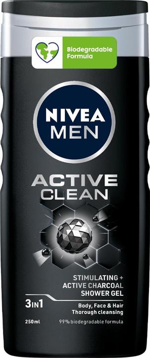 Produktbild NIVEA Men Active Clean (Flüssiges Shampoo, 250 ml)