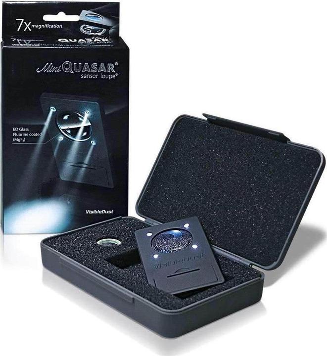 Actual product image Visible Dust Mini Quasar Sensor Magnifier