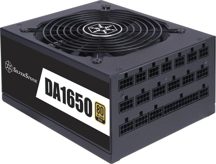 Immagine prodotto Silverstone DA1650 Gold, alimentatore ATX 80 Plus Gold completamente modulare da 1650 W, SST-DA1650-G (1650 W)