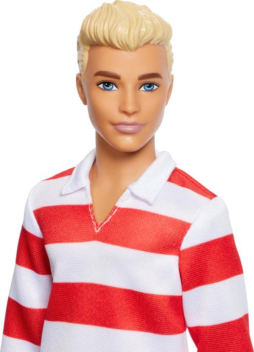 Produktbild Barbie Fashionista Ken-Puppe - Red and White Strip