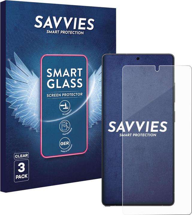 Savvies Panzer Schutzglas für Samsung Galaxy S25 Ultra Schutzfolie Displayschutz Display Schutz Glas Folie (3 Stk., Samsung Galaxy S25 Ultra)