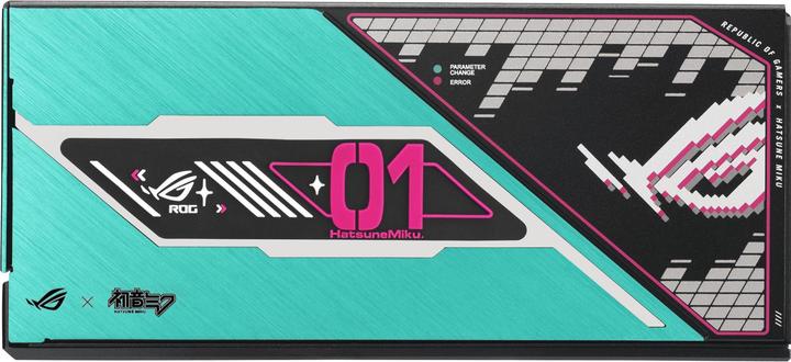 Actual product image ASUS ROG Thor Platinum III Hatsune Miku Edition (1200 W)