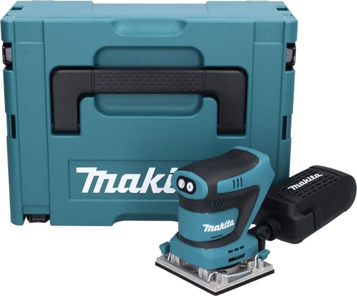 Actual product image Makita DBO 482 ZJ Battery orbital sander 18 V 112 x 102 mm + Makpac - without battery, without charger