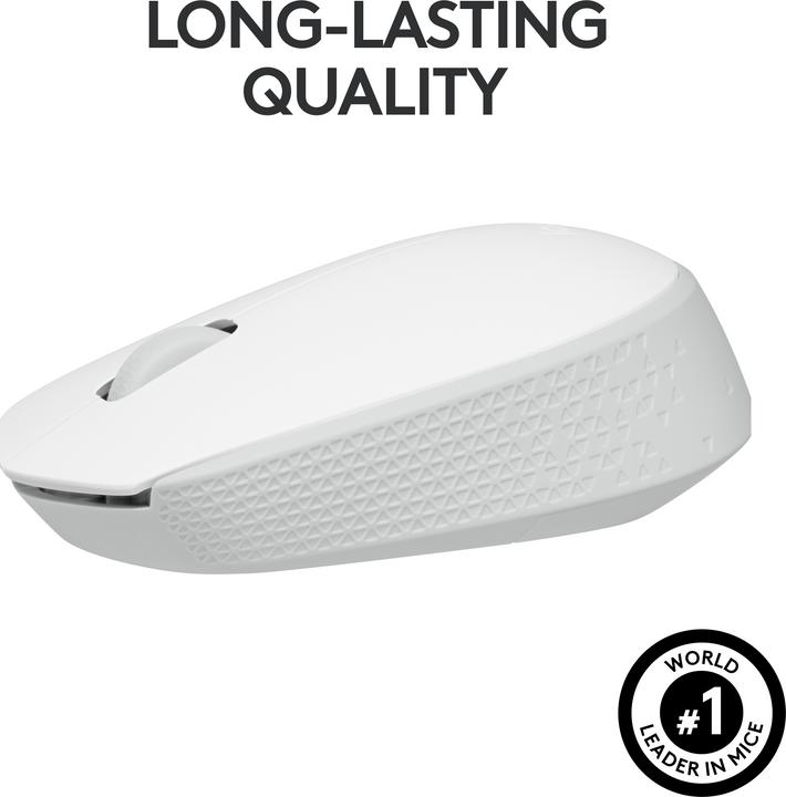 Productafbeelding Logitech M171 Draadloze Muis - Gebroken Wit (Draadloze)
