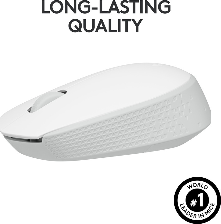 Productafbeelding Logitech M171 Draadloze Muis - Gebroken Wit (Draadloze)