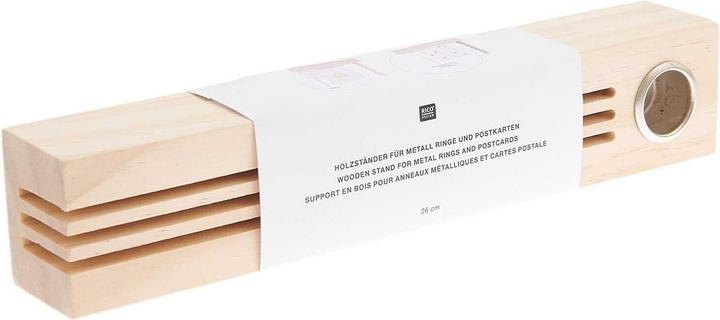 Produktbild Rico Design Holzartikel Holzständer 26 cm (4 x 5 x 26 cm)