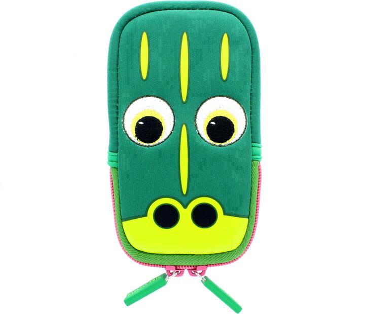 Productafbeelding Emoji Lazerbuilt CTZ-UNI-CROC, Etui, iPhone 5/5S en Samsung Galaxy S4, Groen (Apple iPhone 5, Apple iPhone 5s, Samsung Galaxy S4)