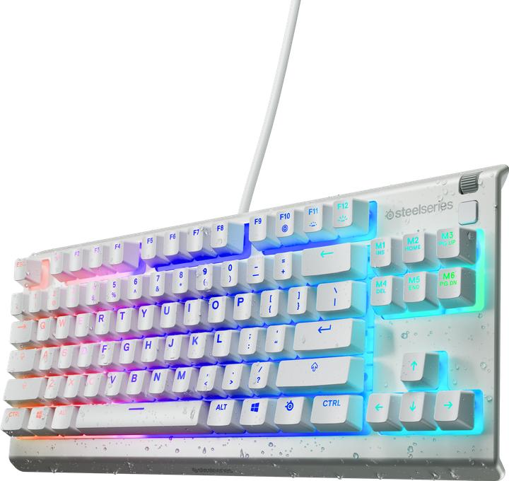 Produktbild SteelSeries Apex 3 TKL White DE (DE, Kabelgebunden)