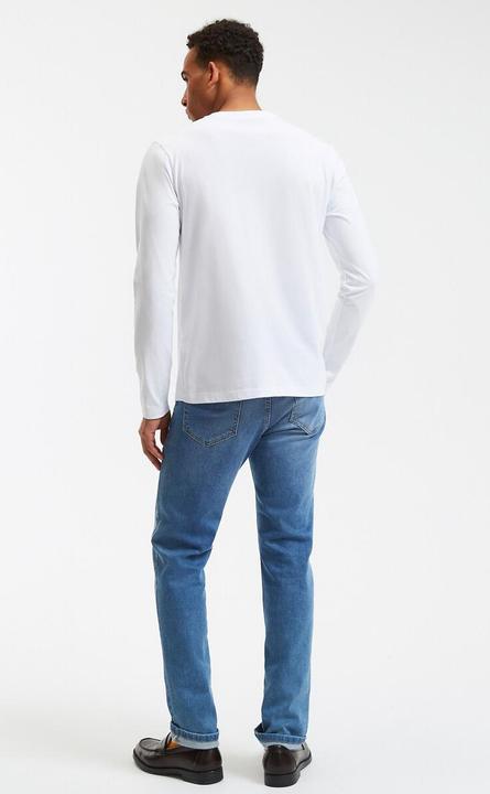 Produktbild La Redoute Collections Shirt mit rundem Ausschnitt (3XL)