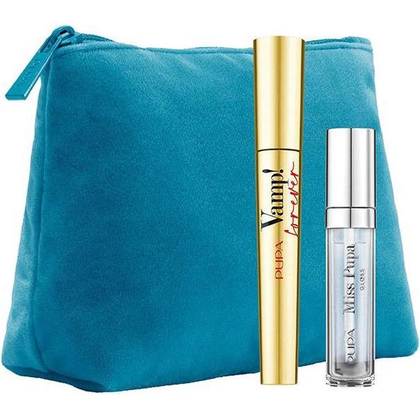 Pupa Milano, Set regalo bellezza, Forever Mascara & Miss Pupa Gloss Set Geschenkset (Set per la cura della barba)