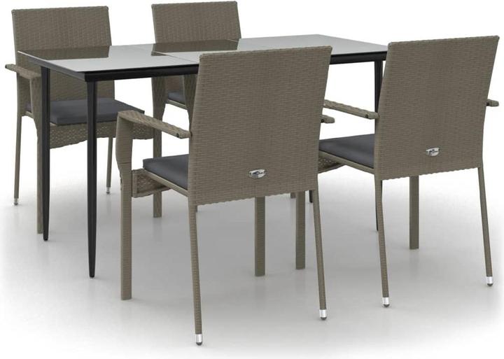 Produktbild vidaXL Garten Essgruppe (140 x 70 x 74 cm)