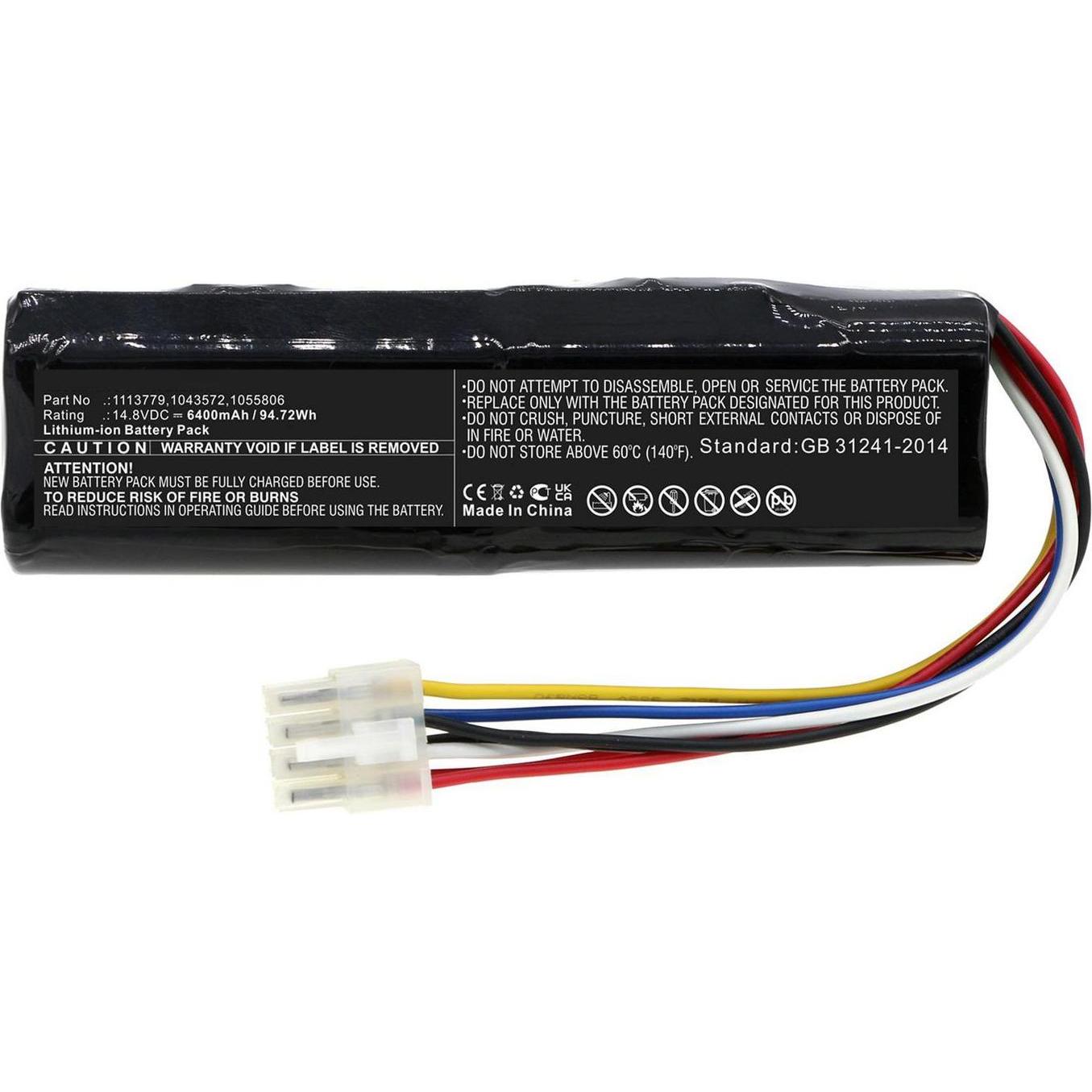 CoreParts Battery for Philips Medical, Notebook Ersatzteile, Schwarz