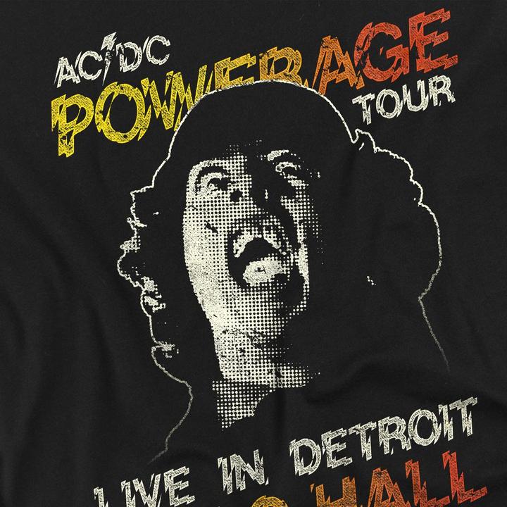 Immagine prodotto AC/DC Powerage Tour Maglietta Uomo (M)