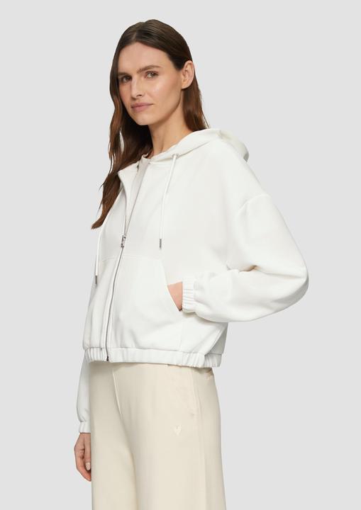 Immagine prodotto S.Oliver Sweatshirt Jacke Scuba-Sweatjacke aus Modalmix im Relaxed Fit (46)