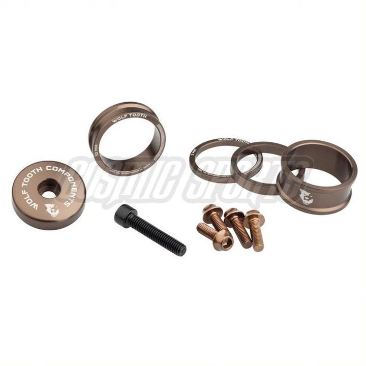 Actual product image Wolf Tooth Anodized Bling Kit, espresso