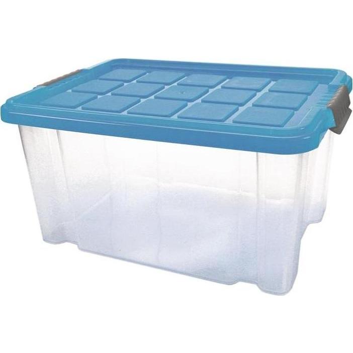 Maier Kunststoffbehälter eckig 15 l PP transparent L400xB300xH200mm mit ...