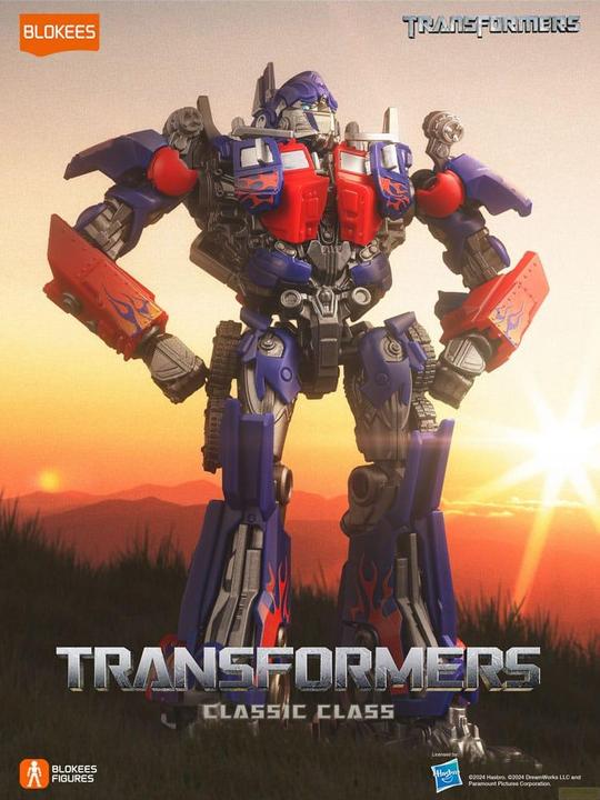 Actual product image Blokees Transformers Plastic Model Classic Class 09 Optimus Prime