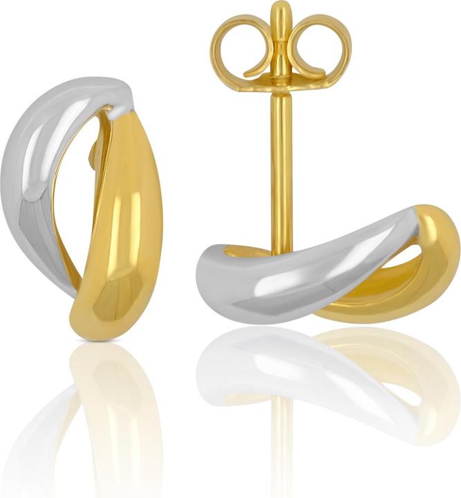 Or blanc, Bicolore jaune-