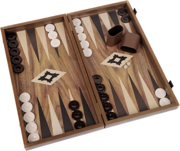 Actual product image Philos Backgammon Psoradia large (German, 2 Players)