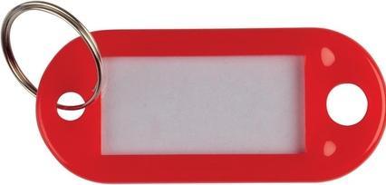 Actual product image Q-Connect Keyring red